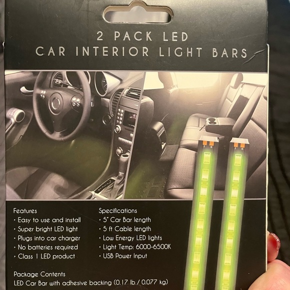 Brand new still in box green led bar (2) per pack - Picture 2 of 2